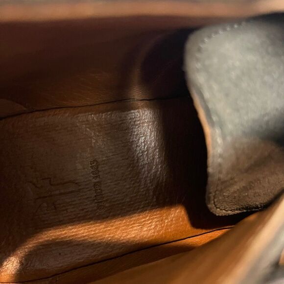 Frye William Monk Strap Chukka Boot Suede Men’s 8 D - Picture 9 of 9